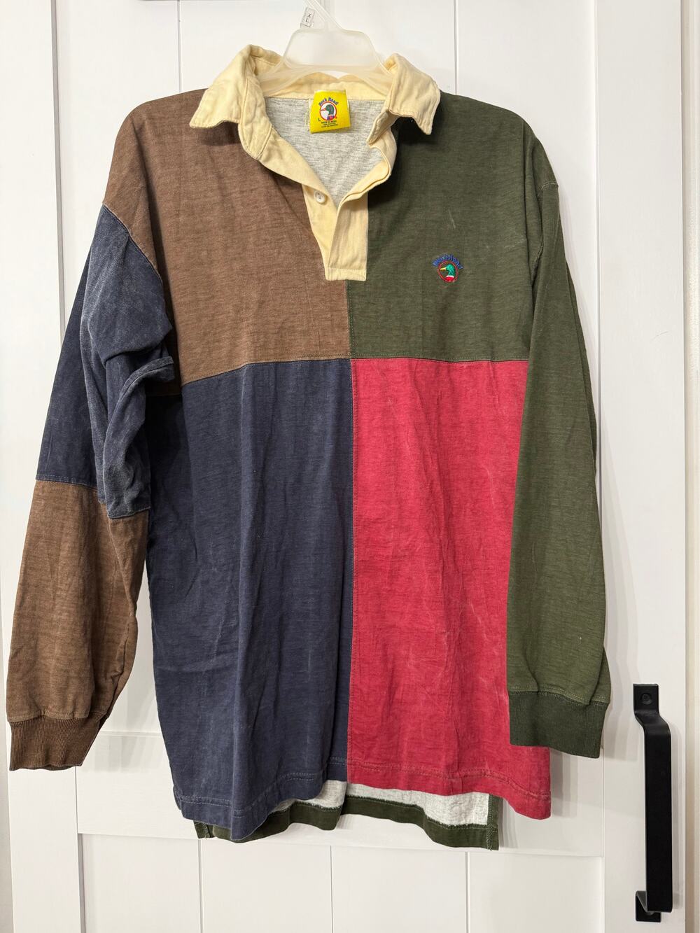 Duck Head Vintage long sleeve polo size large VTG